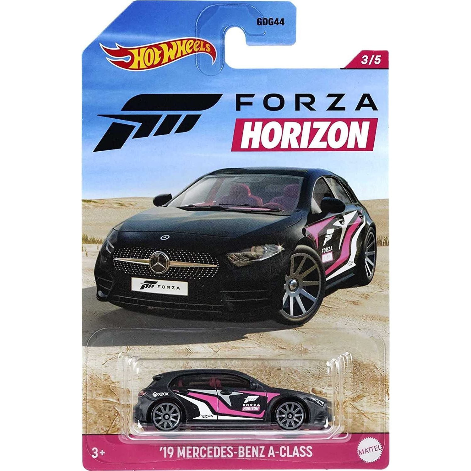 HotWheels, Forza Horizon, 3/5 '19 Mercedes-Benz A-Class