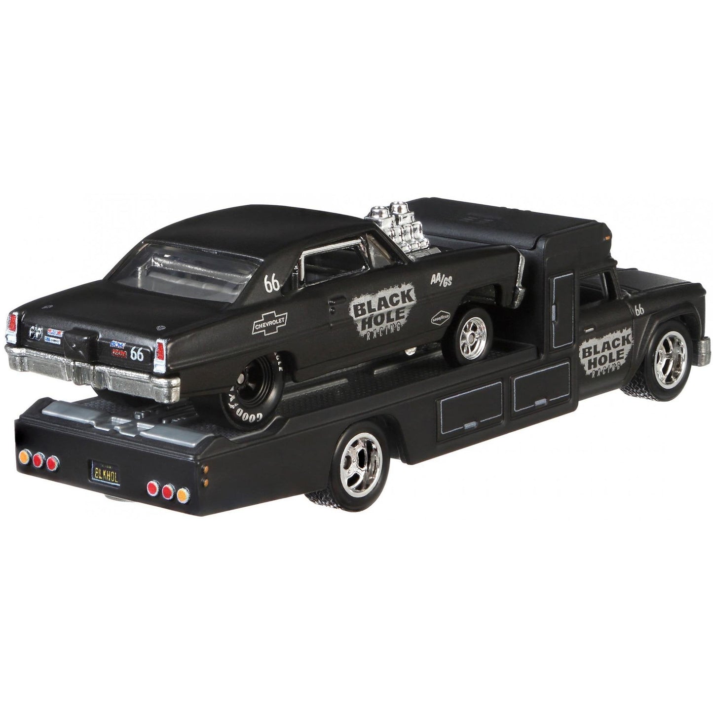 Hot Wheels 1:64 '66 Super Nova & Retro Rig – Team Transport #7 FYT09 FLF56 Die-Cast Model