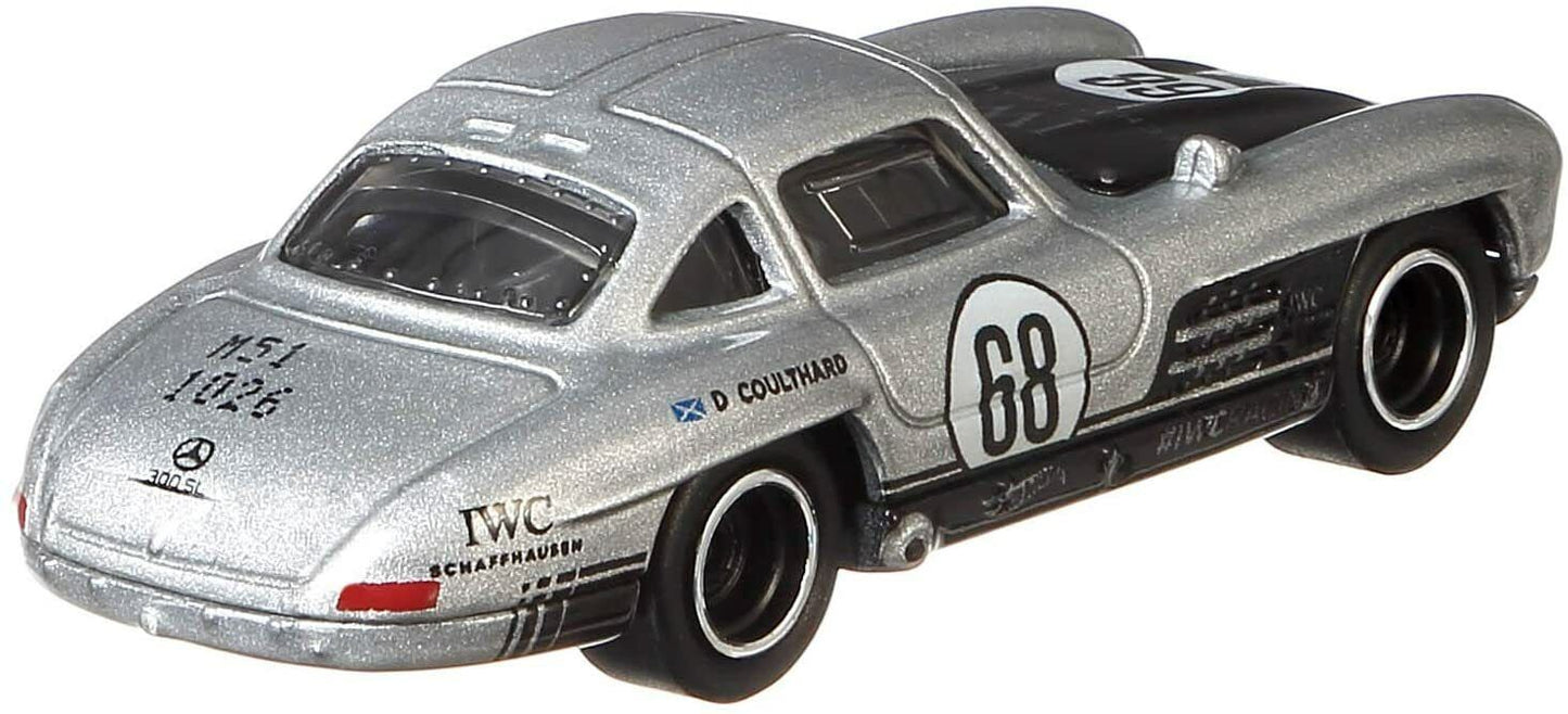 HotWheels Team Transport | Mercedes-Benz 300 SL & Euro Hauler IWC Racing #21 | FLF56