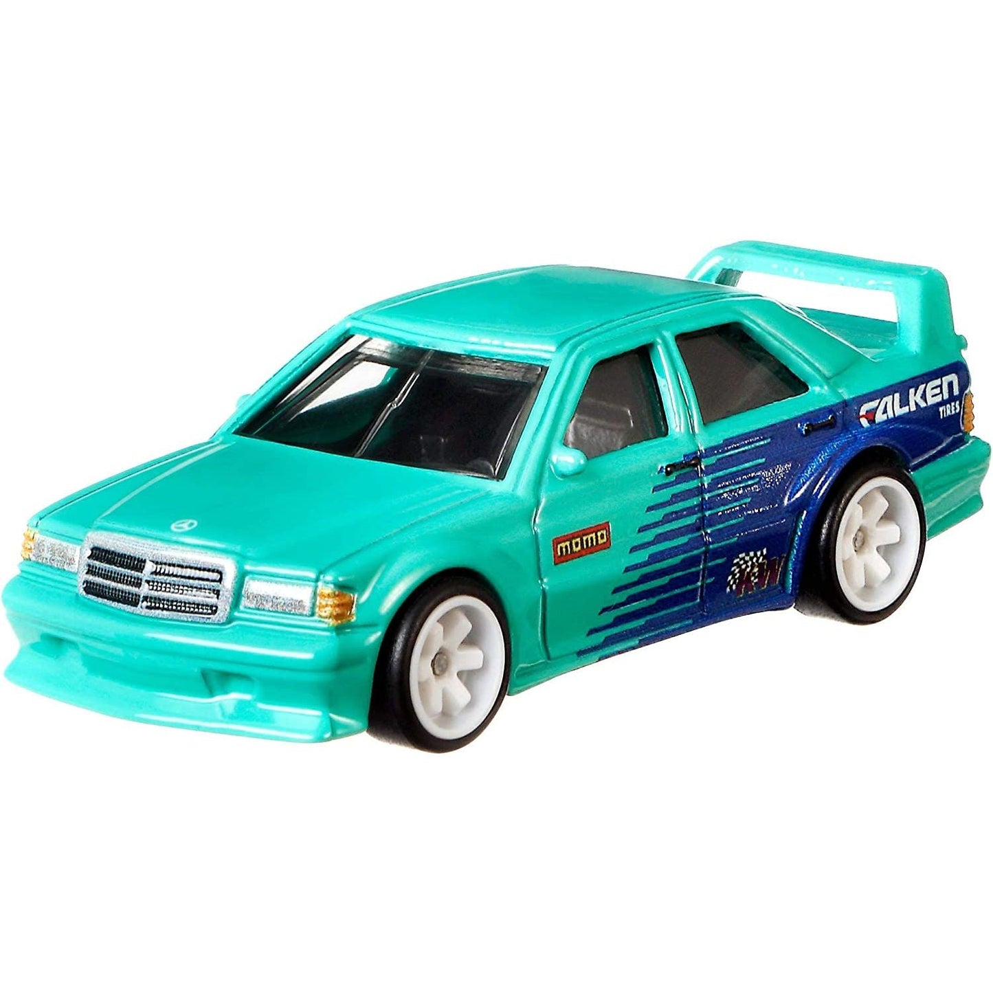 HotWheels Team Transport | Mercedes-Benz 190E & Fleet Flyer Falken #10 | FLF56