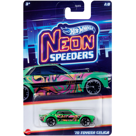 HotWheels | Neon Speeders | '70 Toyota Celica | HLH72 | HRW67