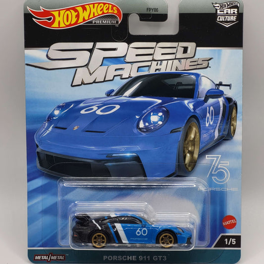 HotWheels Premium | Real Riders | Speed Machines | PORSCHE 911 GT3