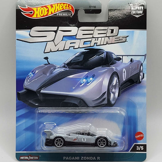 HotWheels Premium | Real Riders | Speed Machines | PAGANI ZONDA R