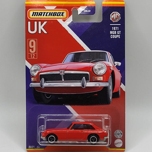 Matchbox | Stars of UK | 1971 MGB GT COUPE