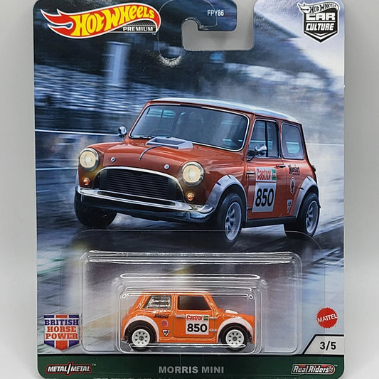 HotWheels Premium | Car Culture | British Horse Power | MORRIS MINI