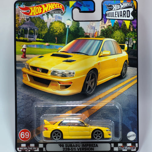 HotWheels Premium | Boulevard | '98 SUBARU IMPREZA 22B-STi VERSION #69