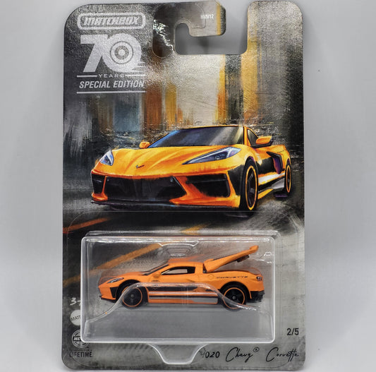 Matchbox Moving Parts | 70years Special Edition | 2020 Chevy Corvette | 2/5 | HMV12 HMV14