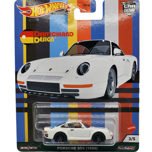 HotWheels Premium | Deutschland Design | Porsche 959 (1986)