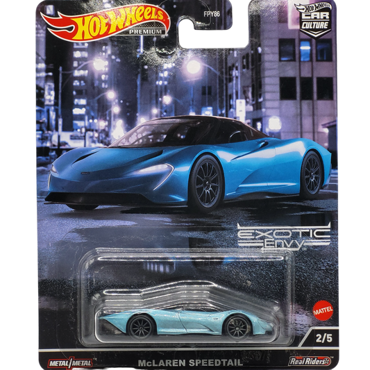 HotWheels Premium | Exotic Envy | McLaren Speedtail