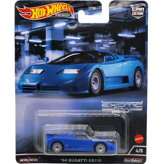 HotWheels Premium | Exotic Envy | '94 Bugatti EB110