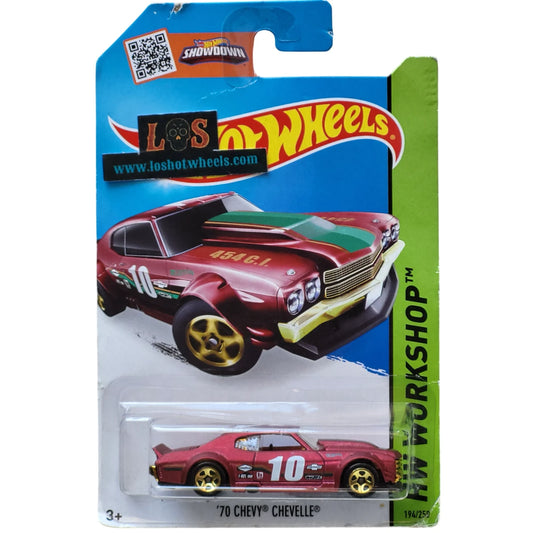 [AUCTION - Free Shipping!] Hot Wheels 1:64 '70 Chevy Chevelle – HW Workshop 194/250