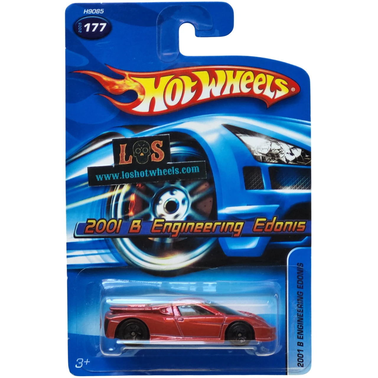 [AUCTION - Free Shipping!] Hot Wheels 1:64 2001 B Engineering Edonis – 2005 Mainline #177 H9085