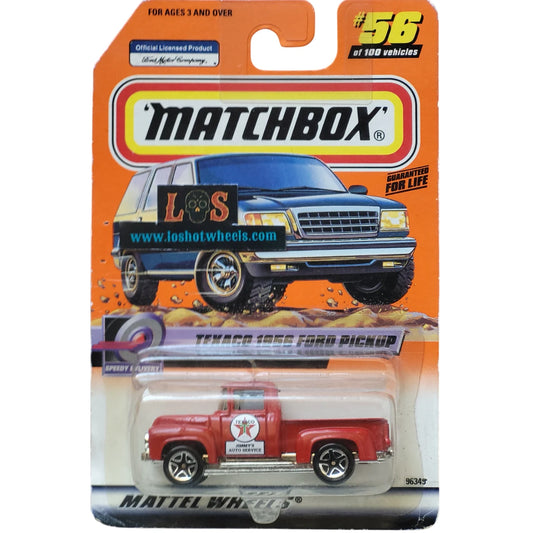 [AUCTION - Free Shipping!] Matchbox 1:64 Texaco 1955 Ford Pickup – #56 of 100 Vehicles 96349