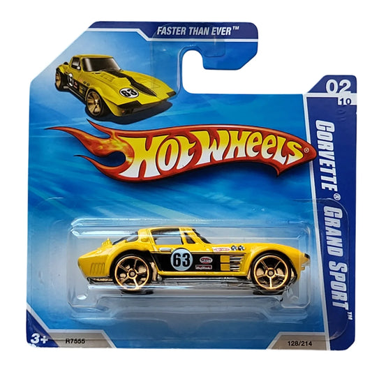 [AUCTION] Hot Wheels 1:64 Corvette Grand Sport – Faster Than Ever Series 02/10 R7555 Die-Cast Model
