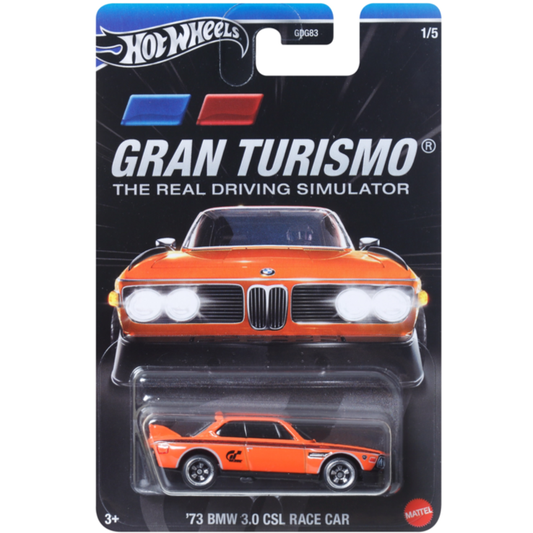 HotWheels | Gran Turismo | '73 BMW 3.0 CSL Race Car HRV63