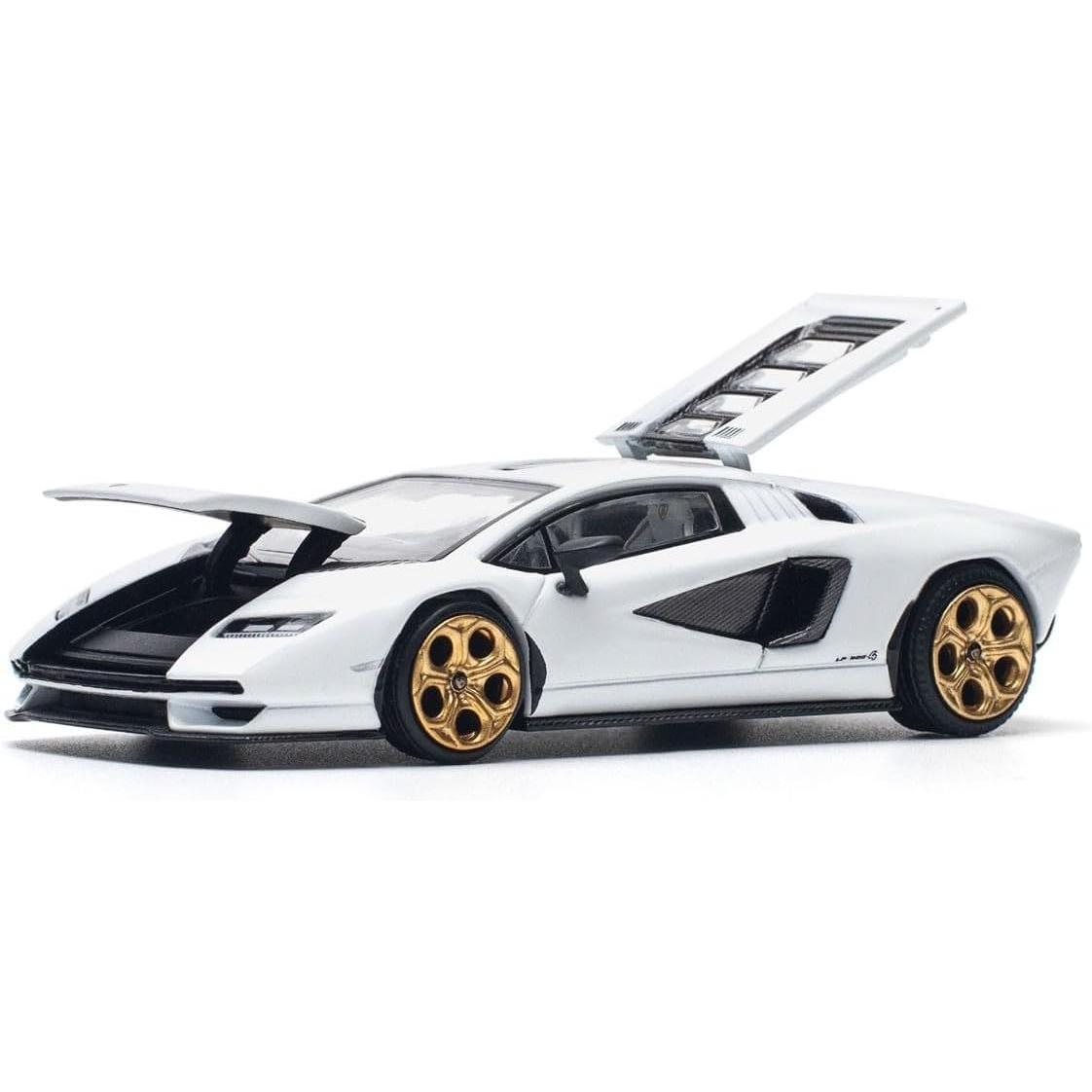 Pop Race 1:64 Lamborghini Countach LPI 800-4 White PR64-117