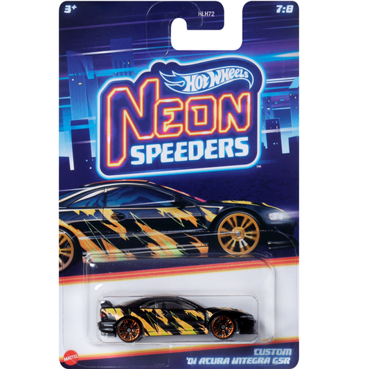 HotWheels | Neon Speeders | Custom '01 Acura Integra GSR | HLH72 | HRW73