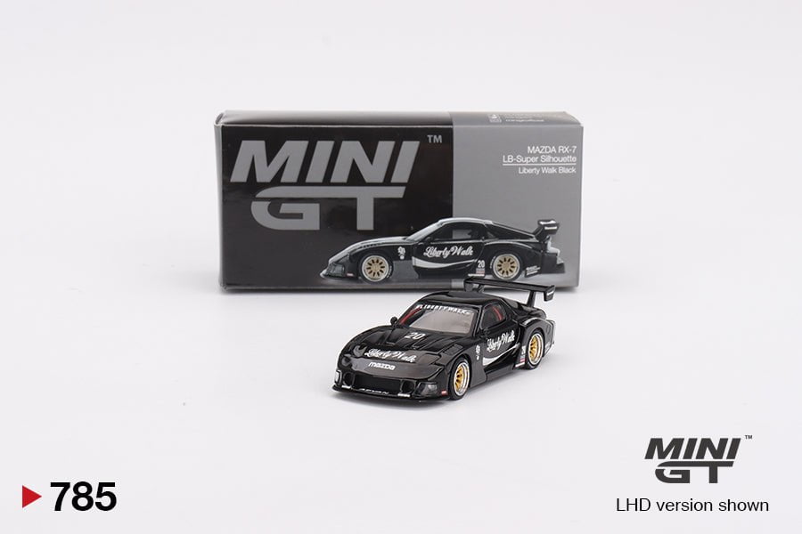 MINIGT 1:64 Mazda RX-7 LB-Super Silhouette #785 – MGT00785-L Die-Cast Model