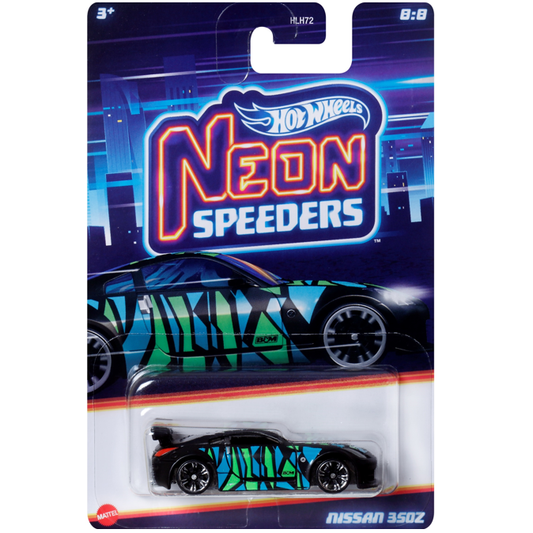HotWheels | Neon Speeders | Nissan 350Z | HLH72 | HRW74