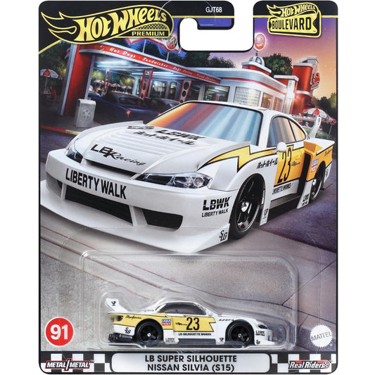 HotWheels Premium Boulevard LB Super Silhouette Nissan Silvia (S15) #91