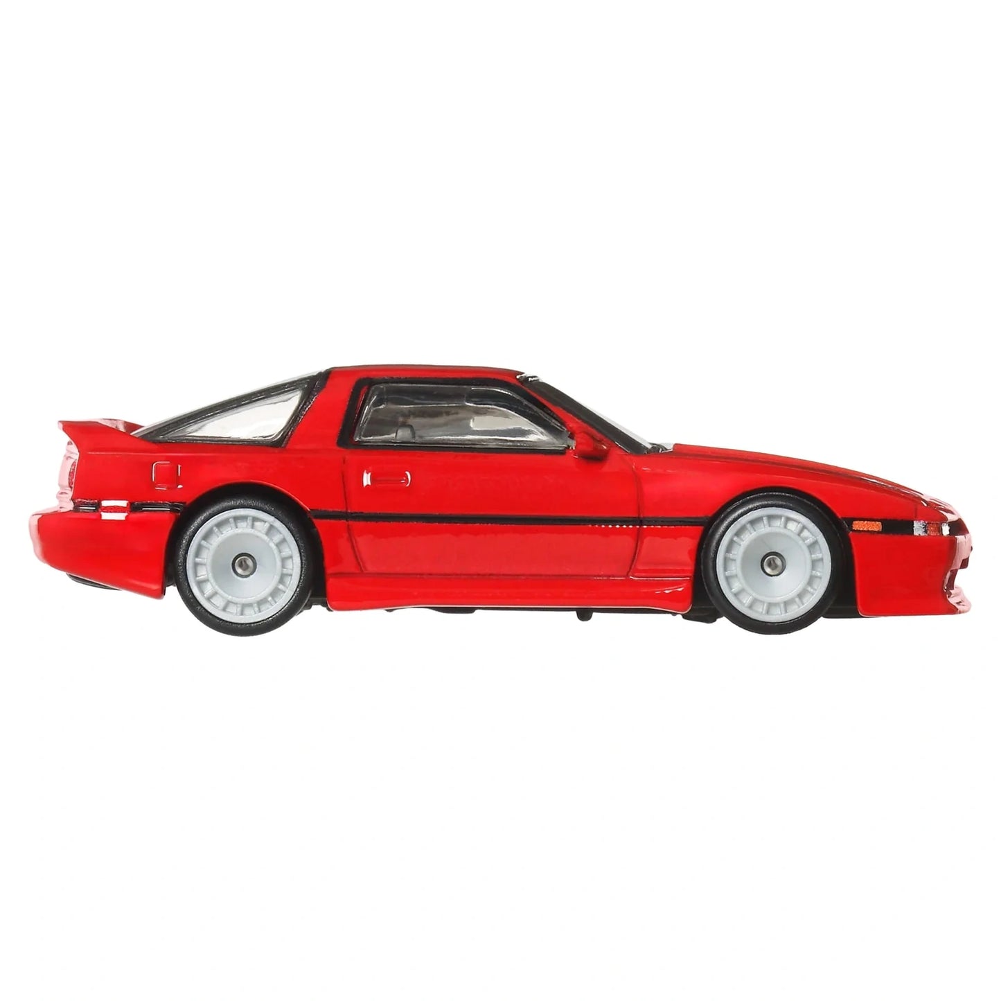 Hot Wheels 1:64 Premium Car Culture Ronin Run II ’89 Toyota Supra JBK90 die-cast vehicle with Real Riders tires and Metal/Metal construction.