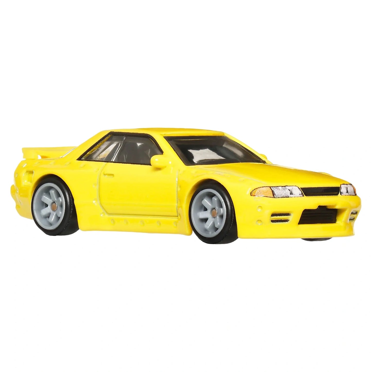 Hot Wheels 1:64 Premium Car Culture Ronin Run II Nissan Skyline GT-R R32 Pandem JBK88 die-cast model with Real Riders wheels and widebody styling.