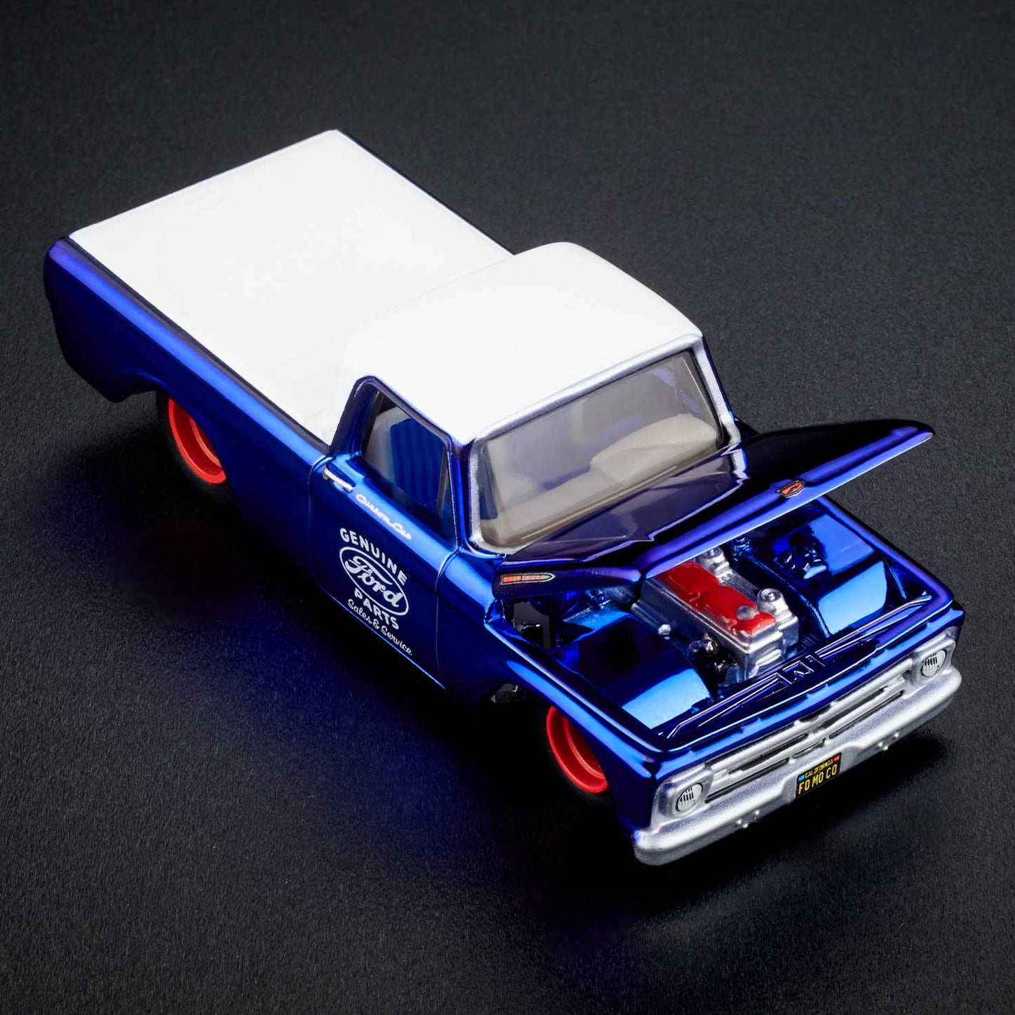 Hot Wheels 1:64 RLC Exclusive 1962 Ford F100 – Spectraflame Navy Blue HGW23 Die-Cast Model