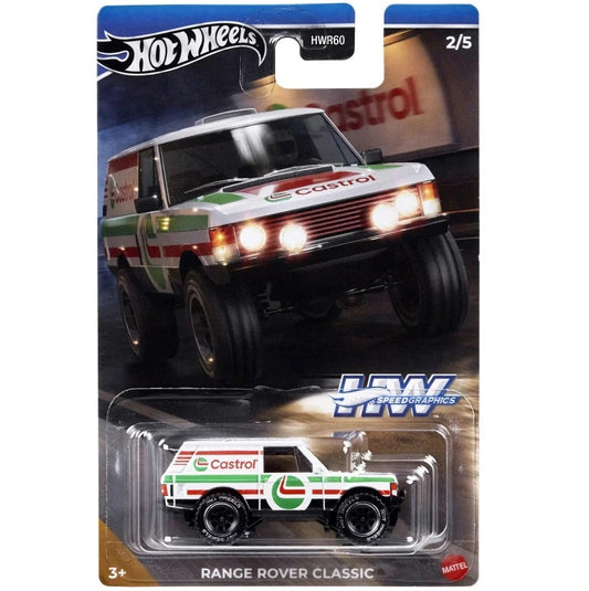 HotWheels Speed Graphics Range Rover Classic