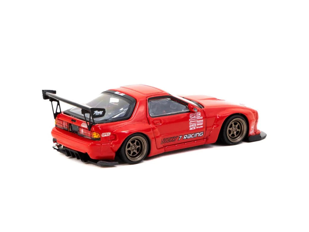 Tarmac Works 1/64 Pandem Mazda RX-7 FC3S Red die-cast model (ROAD64 series) JDM