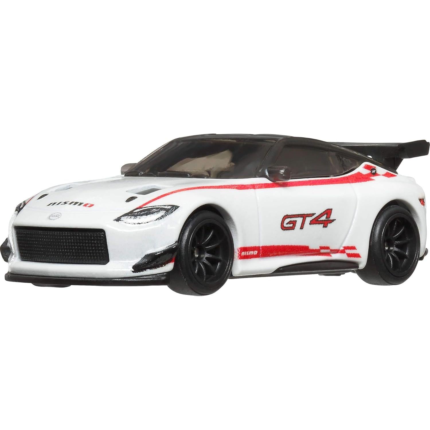Hot Wheels 1:64 scale Car Culture Race Day die-cast model of the 2023 Nissan Z GT4 with authentic GT4 race livery.

