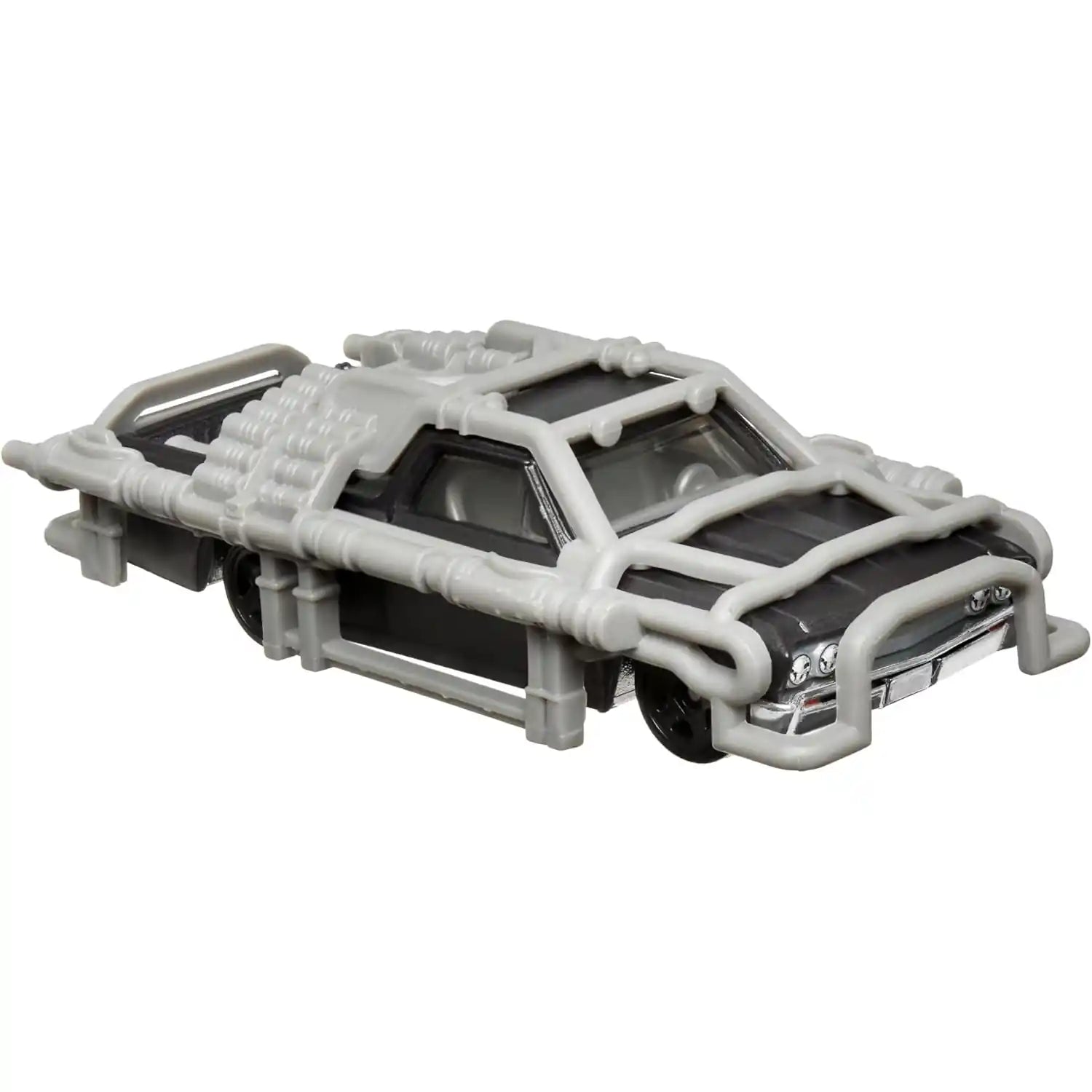 Hot Wheels 1:64 '67 El Camino in silver with armor-style detailing from the Fast & Furious HW Decades of Fast series.