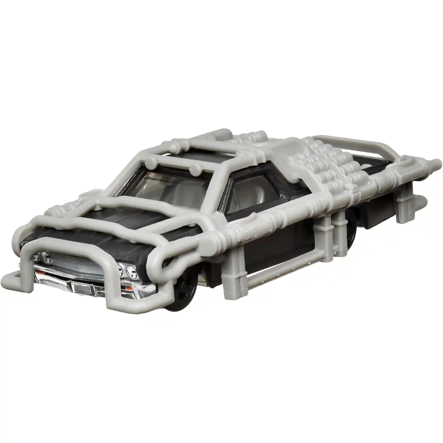 Hot Wheels 1:64 '67 El Camino in silver with armor-style detailing from the Fast & Furious HW Decades of Fast series.