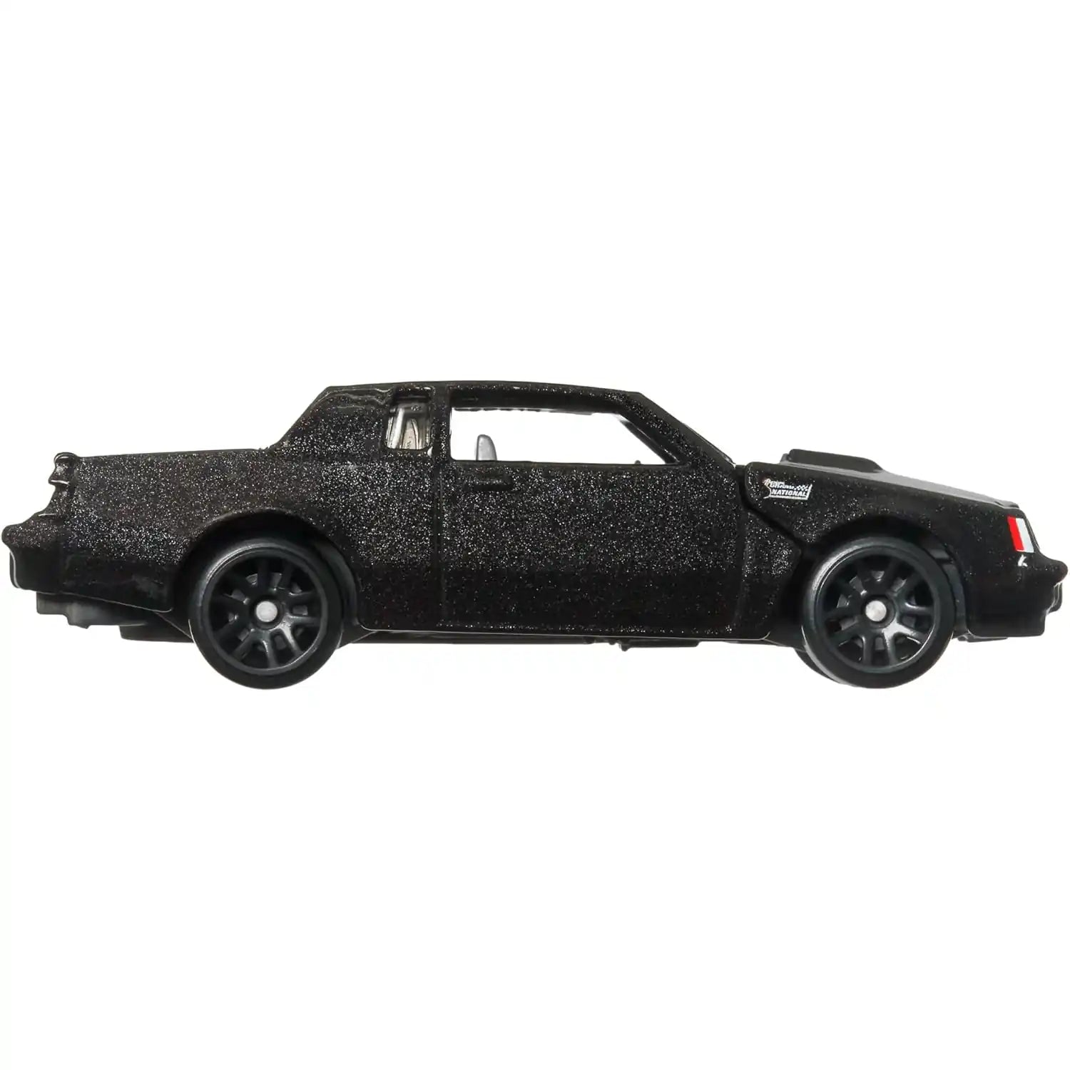 Hot Wheels 1:64 Buick Grand National in black from the Fast & Furious HW Decades of Fast series.