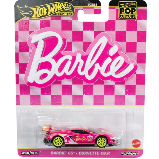 Hot Wheels Premium Pop Culture Barbie 65 - Corvetyte C8.R - HVJ51