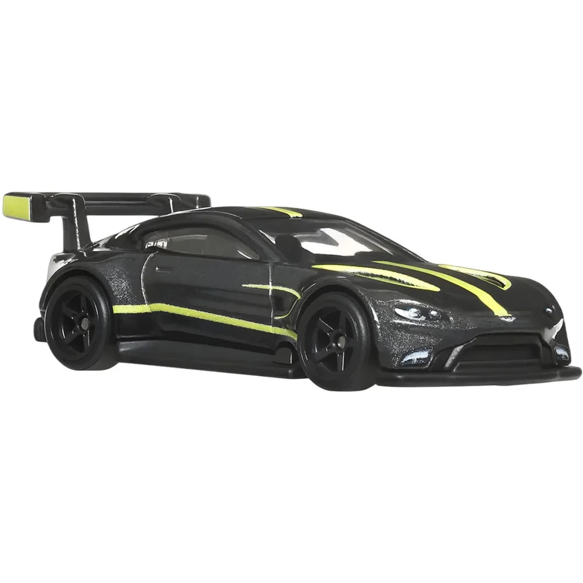 Hot Wheels Car Culture Euro Speed Aston Martin Vantage GTE die-cast with Real Riders wheels and race livery