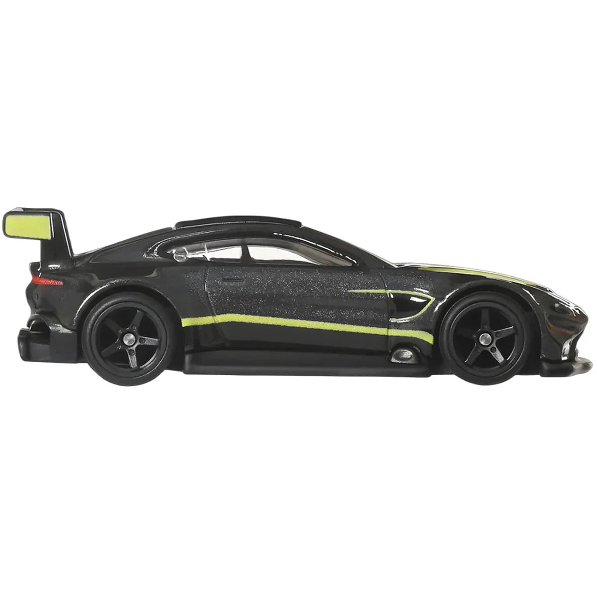 Hot Wheels Car Culture Euro Speed Aston Martin Vantage GTE die-cast with Real Riders wheels and race livery