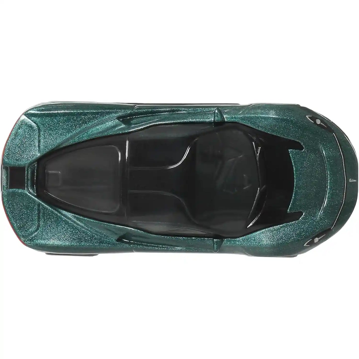 Hot Wheels Car Culture Euro Speed Automobili Pininfarina Battista die-cast with Real Riders wheels and green finish