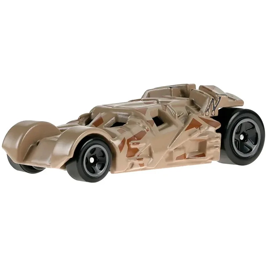 Hot Wheels 1:64 The Dark Knight Batmobile tan Batman Series die-cast model 51/250 2/5 JJJ21 Short Card.