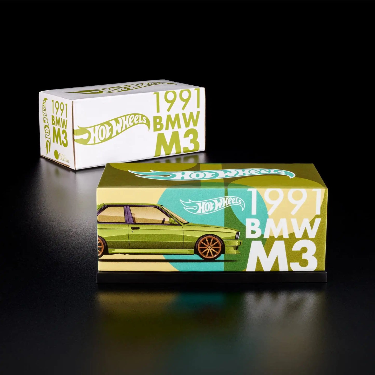 Hot Wheels 1:64 RLC 1991 BMW M3 RLC Exclusive JJY68 Spectraflame Olive