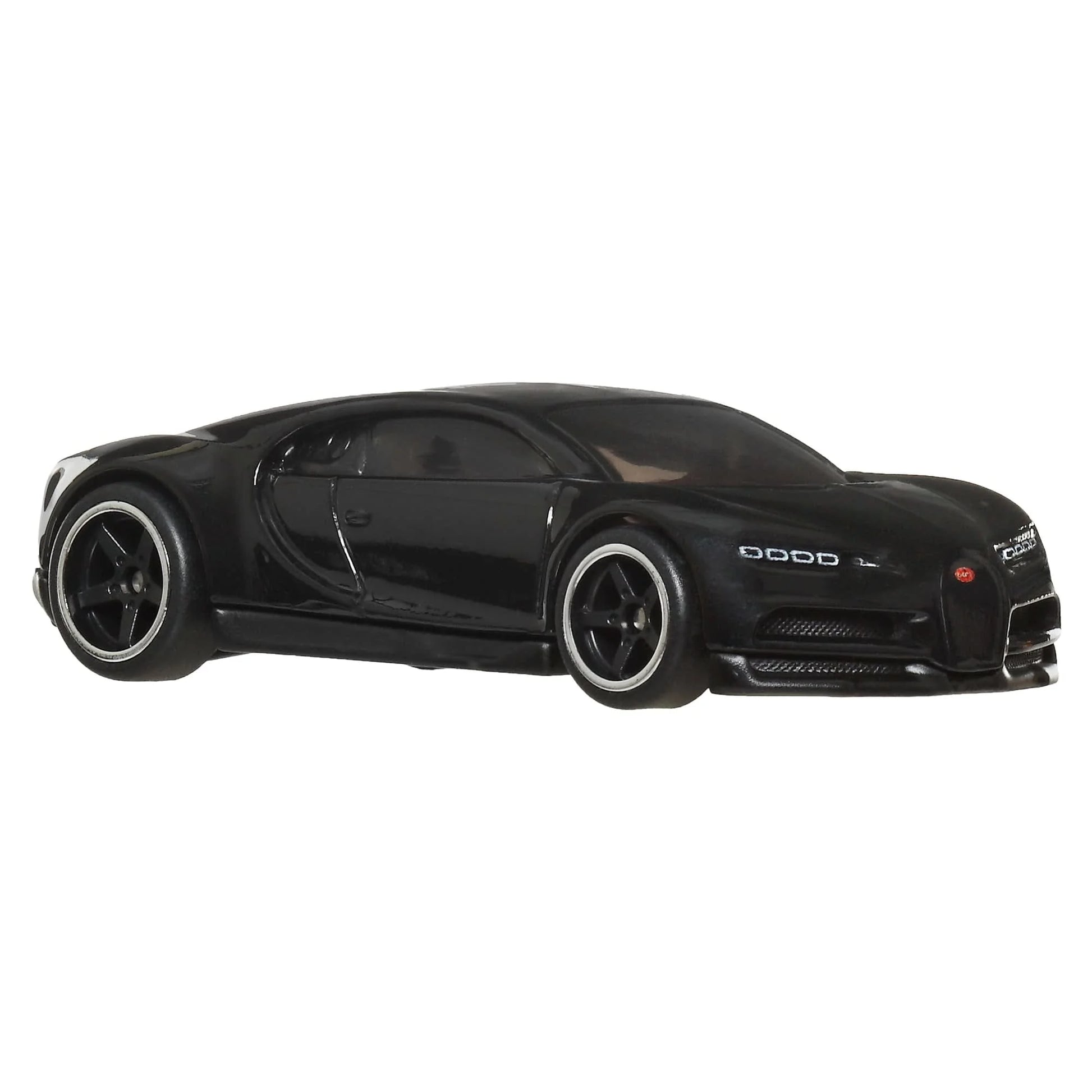 Hot Wheels 1:64 scale '16 Bugatti Chiron Boulevard premium die-cast car with Real Riders wheels and Metal/Metal construction.