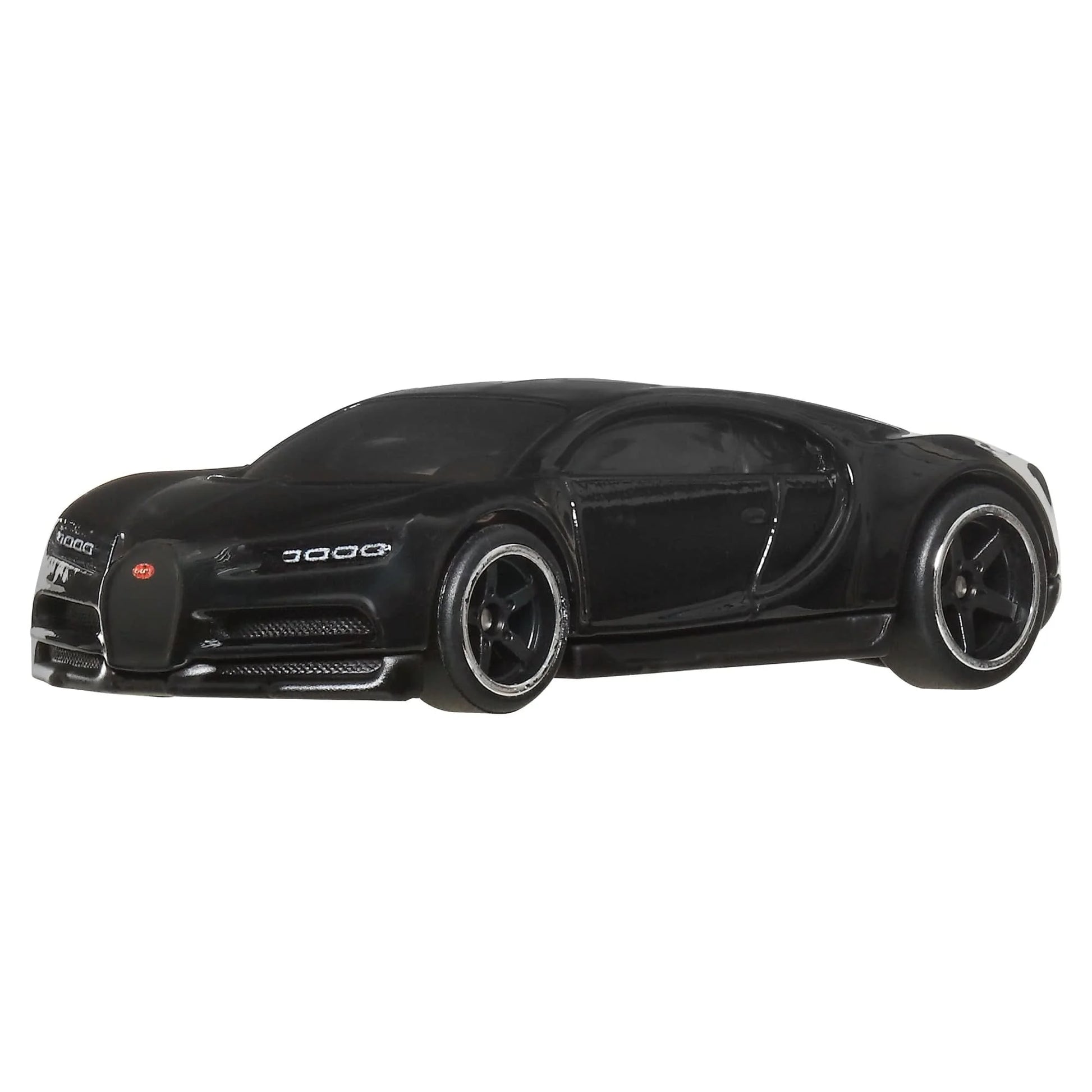 Hot Wheels 1:64 scale '16 Bugatti Chiron Boulevard premium die-cast car with Real Riders wheels and Metal/Metal construction.