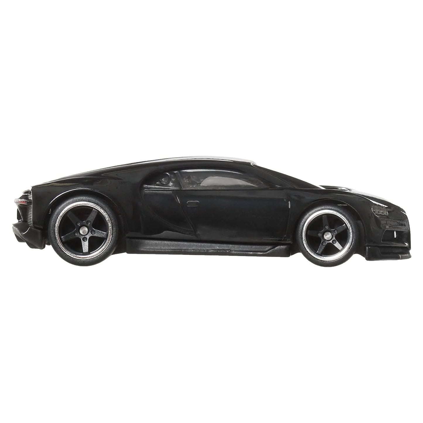 Hot Wheels 1:64 scale '16 Bugatti Chiron Boulevard premium die-cast car with Real Riders wheels and Metal/Metal construction.