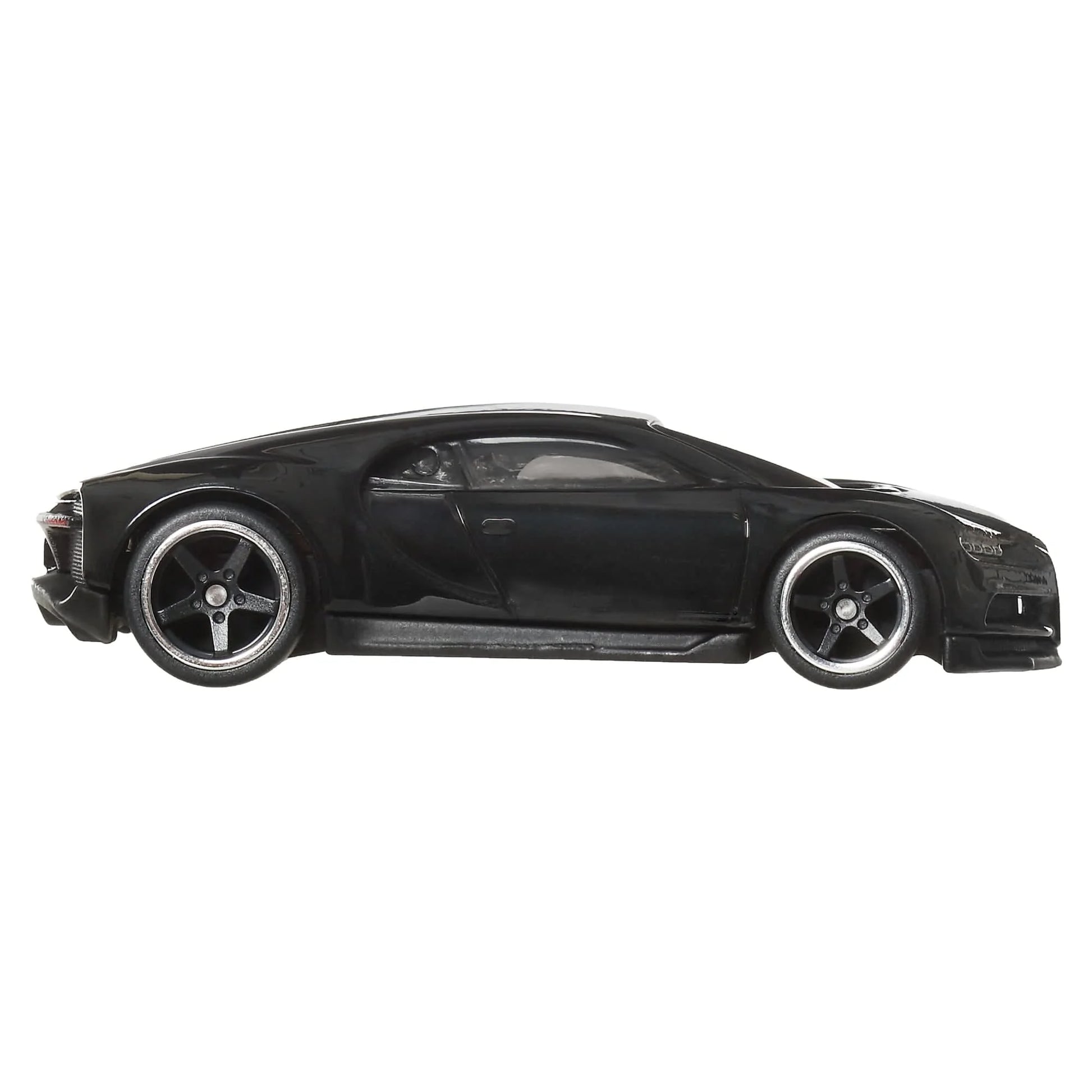 Hot Wheels 1:64 scale '16 Bugatti Chiron Boulevard premium die-cast car with Real Riders wheels and Metal/Metal construction.