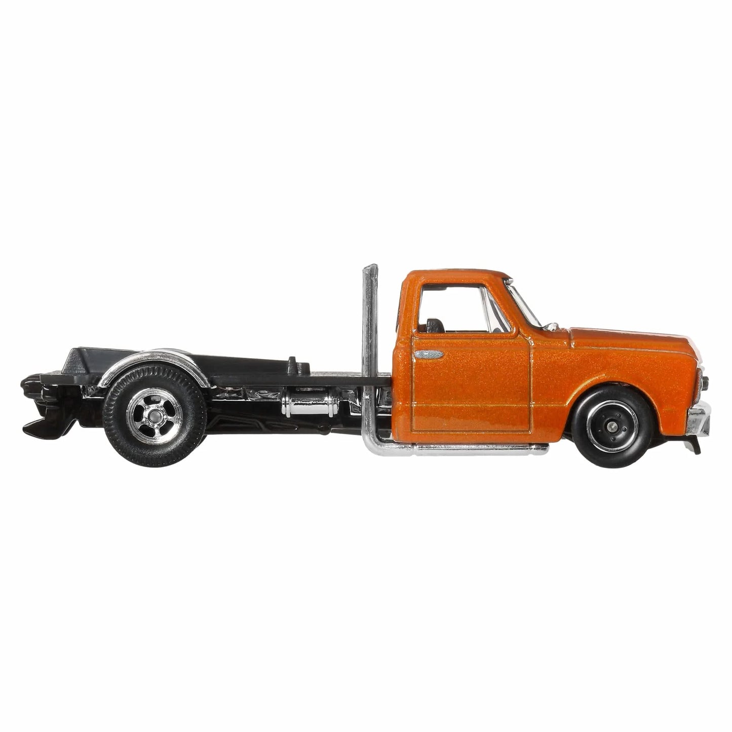 Hot Wheels 1:64 scale 1967 Chevy Custom C-10 Fast & Furious premium die-cast truck with Real Riders wheels.