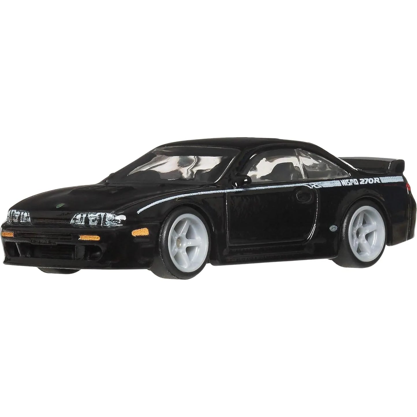 Hot Wheels Premium 1:64 1994 Nismo 270R S14 Modern Classics Car Culture die-cast model with Real Riders wheels and premium detailing.