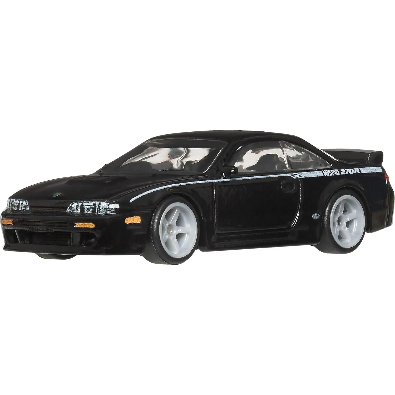 Hot Wheels Premium 1:64 1994 Nismo 270R S14 Modern Classics Car Culture die-cast model with Real Riders wheels and premium detailing.