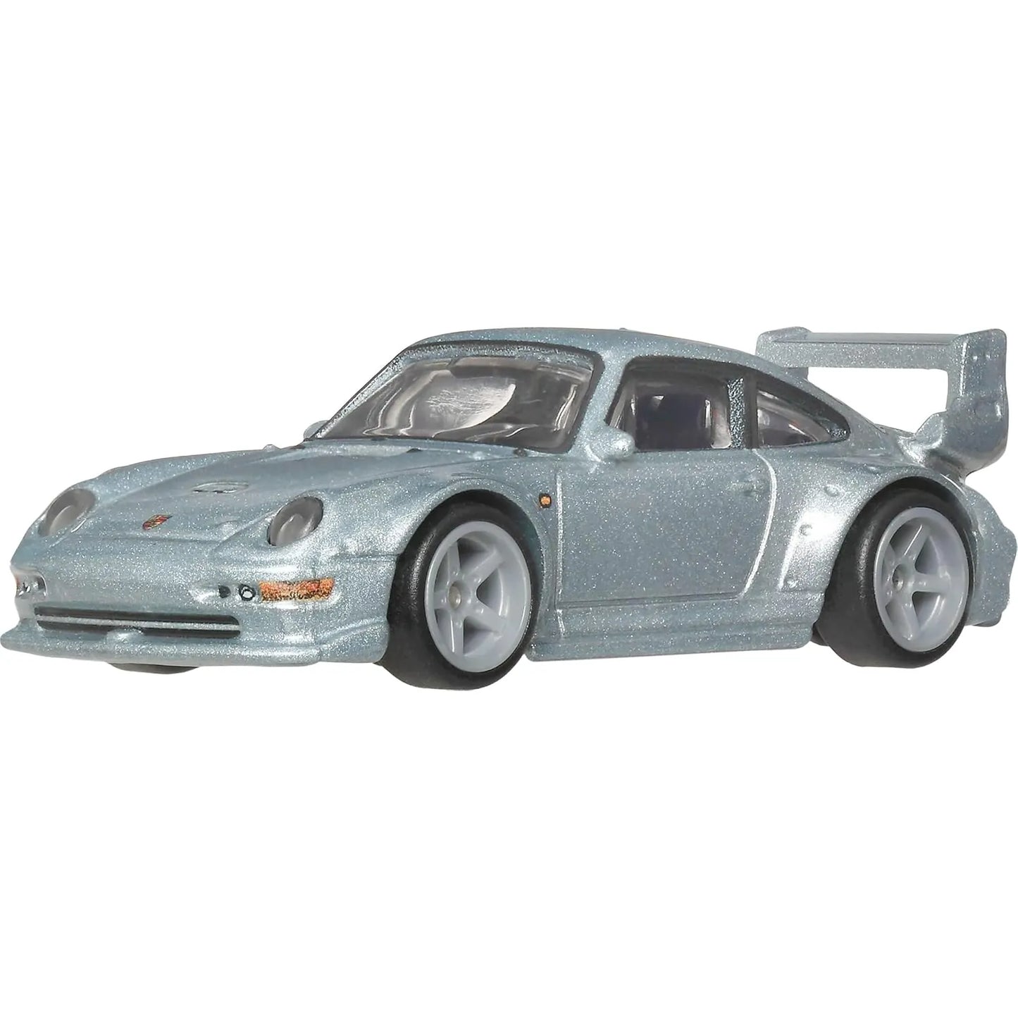Hot Wheels Premium 1:64 Porsche 993 GT2 Modern Classics Car Culture die-cast model with Real Riders wheels and premium detailing.