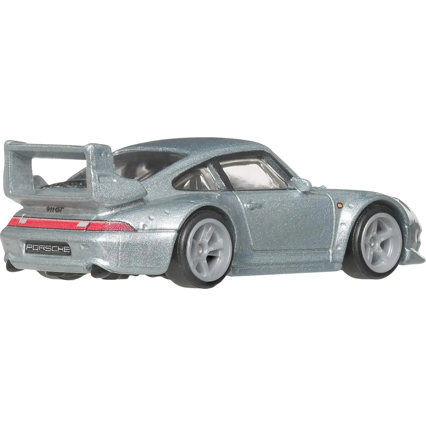 Hot Wheels Premium 1:64 Porsche 993 GT2 Modern Classics Car Culture die-cast model with Real Riders wheels and premium detailing.