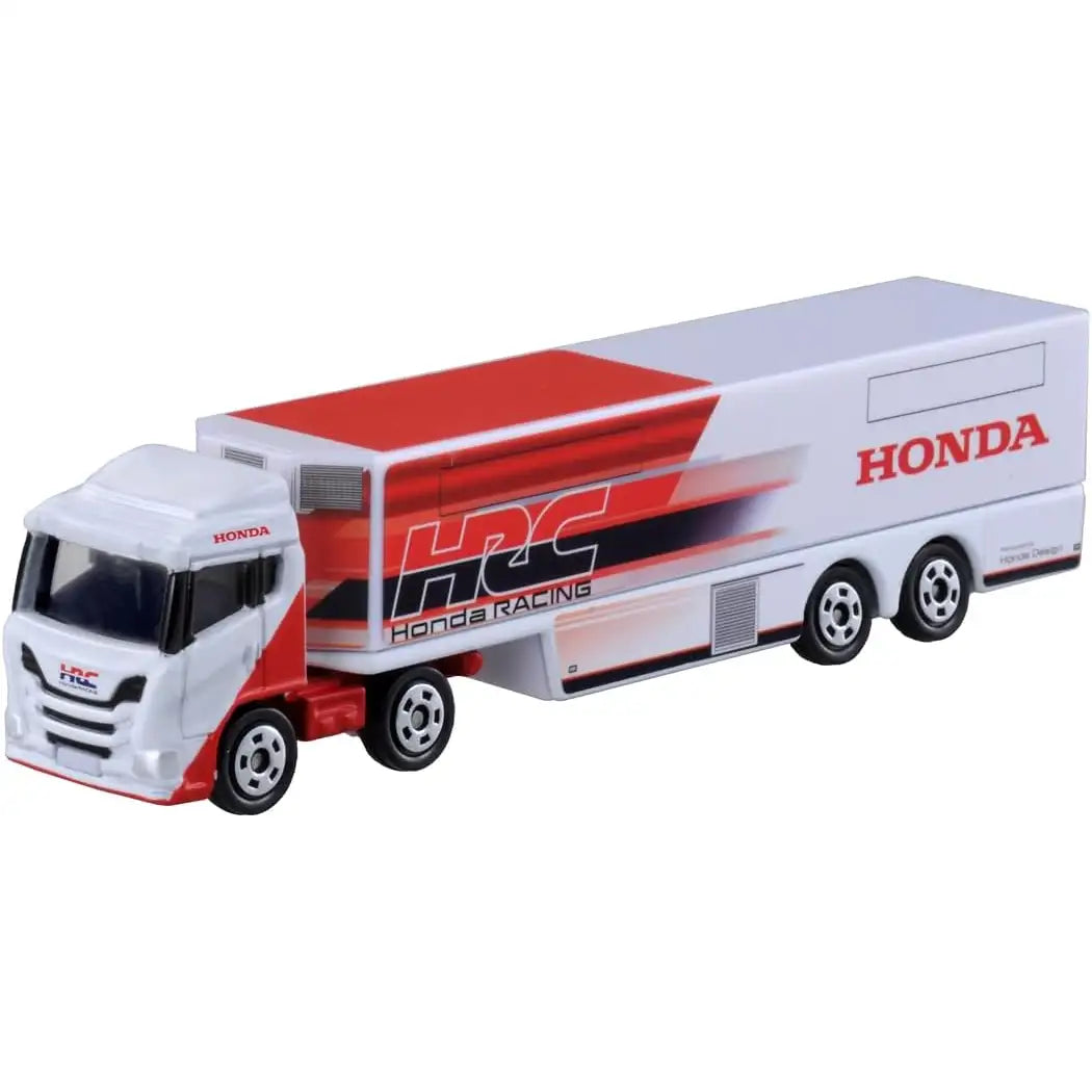 Tomica Long Type No. 149 Honda HRC Motorhome die-cast transporter by Takara Tomy