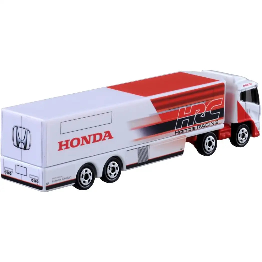 Tomica Long Type No. 149 Honda HRC Motorhome die-cast transporter by Takara Tomy
